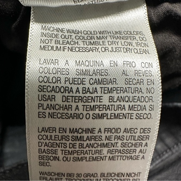 Mother the hustler ankle fray Women's Black Flare Jeans size 31 - Picture 9 of 11